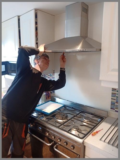 Kitchen extraction fan replacement and ductwork upgrade Bristol